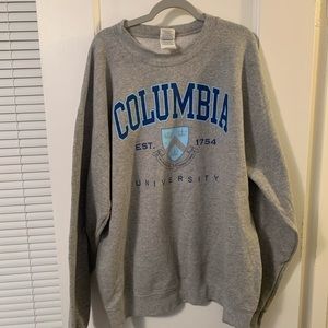 columbia university crewneck